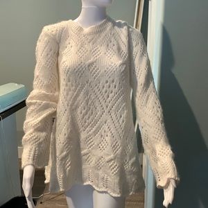 LOFT - Cream Knit Sweater